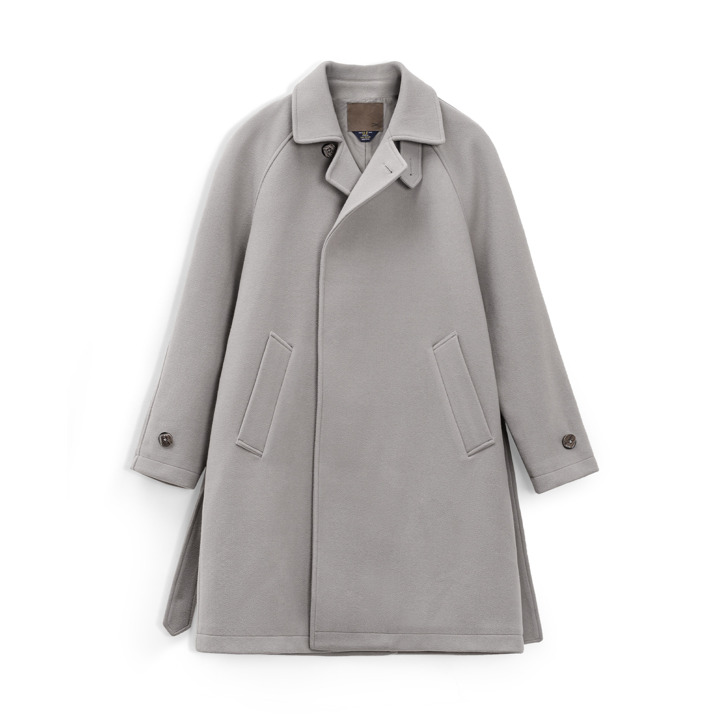 German Grey Balmarken Mid Length Silhouette British Jacket