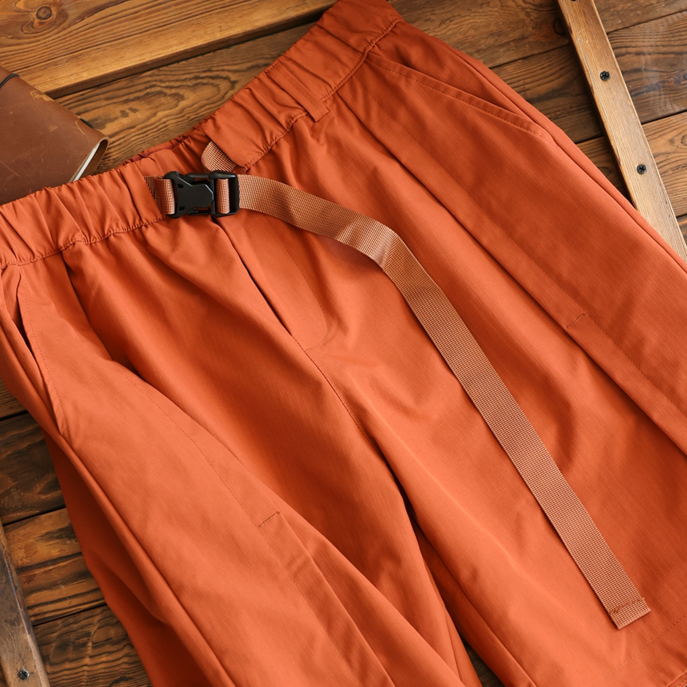 American casual men's plaid tactical waistband sports workwear shorts