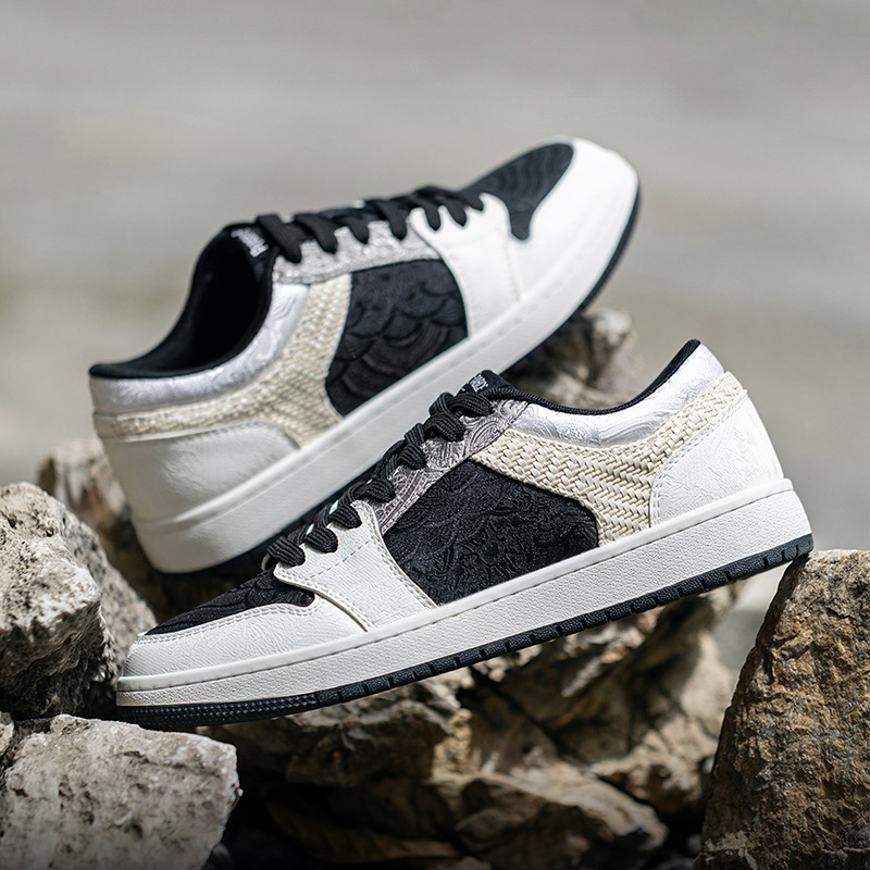 Summer new retro panda color breathable sports and leisure shoes