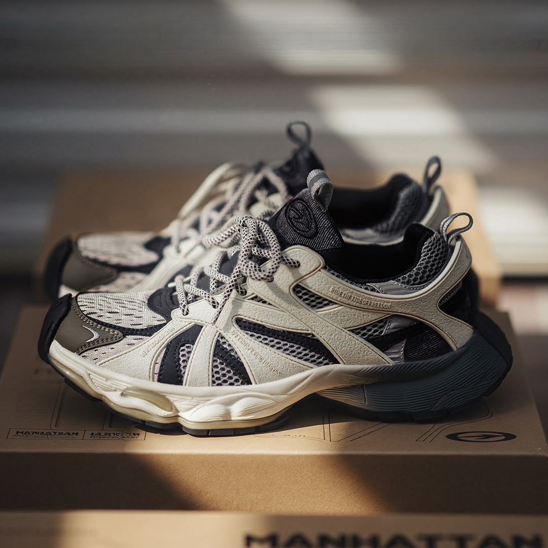 Manhattan Gradient Winter New Men's Thick-Soled Retro Sports Casual Shoes