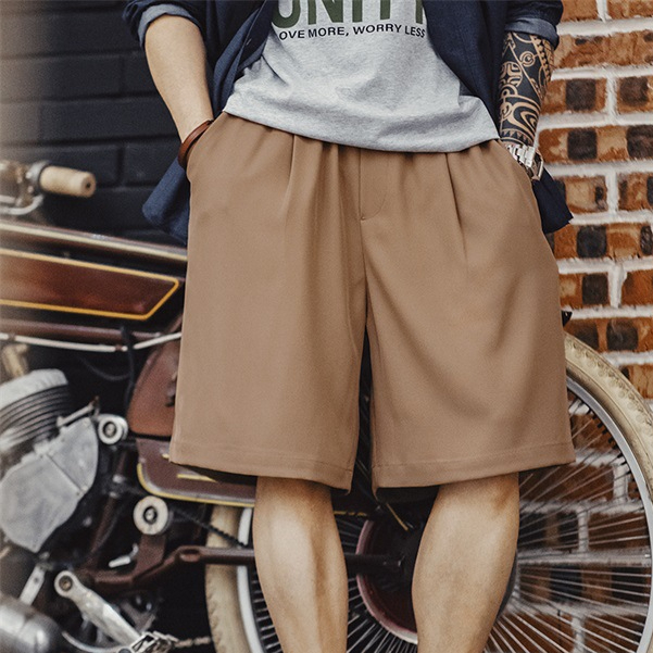 Maden Casual Easypants No iron, wrinkle resistant, sagging, loose fitting straight leg capris