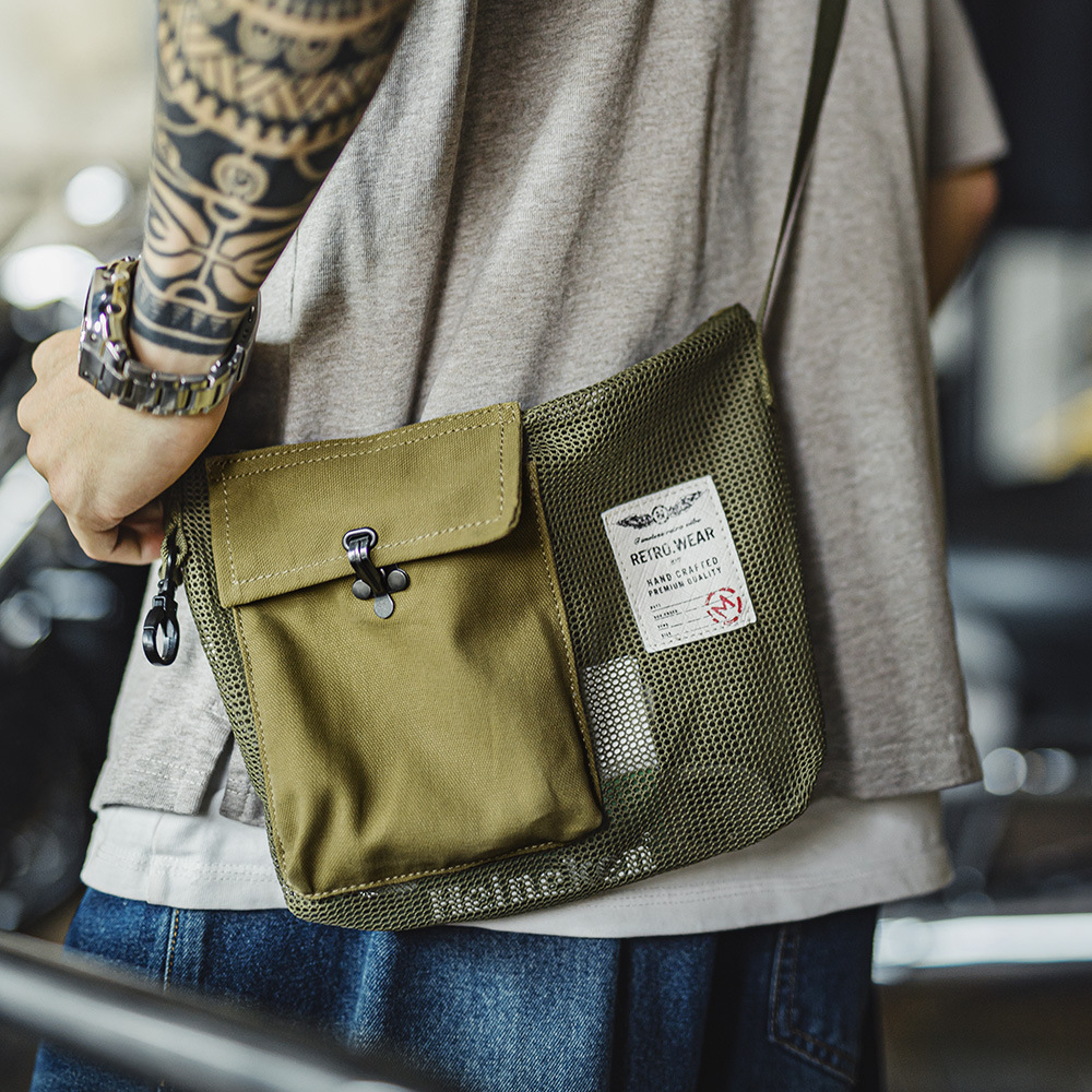 Mountain outdoor lightweight messenger crossbody bag