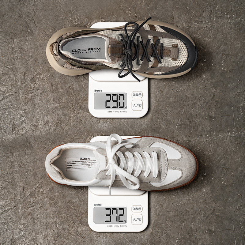 Maden Mesh lightweight and breathable mountain leisure jogging shoes, flying woven outdoor sports shoes