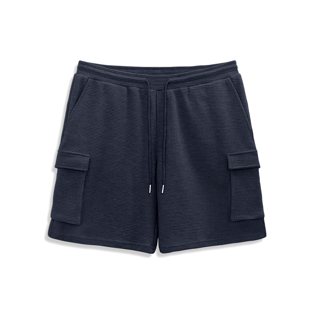 American waffle P44 paratrooper shorts sport elastic waist workwear shorts