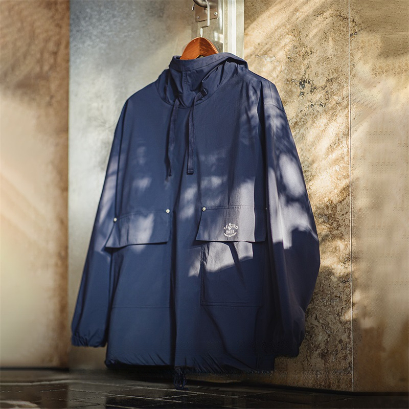 Maden Vintage SMOCK Deck Suit Sweater Outdoor Windproof Hooded Coat
