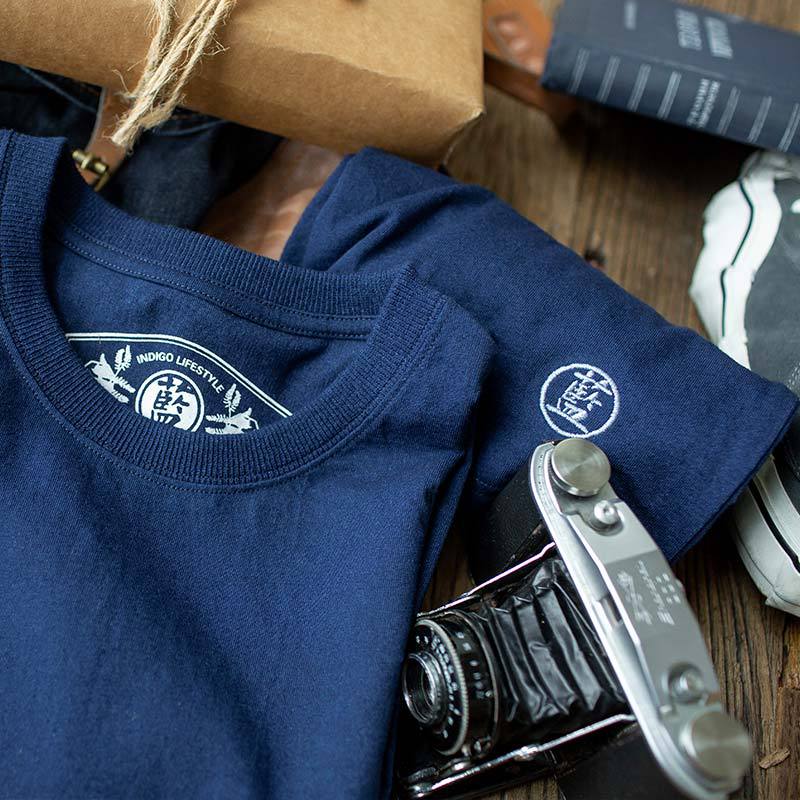 Maden solid color T-shirt for men's summer breathable short sleeved Amikaki retro casual bottom shirt