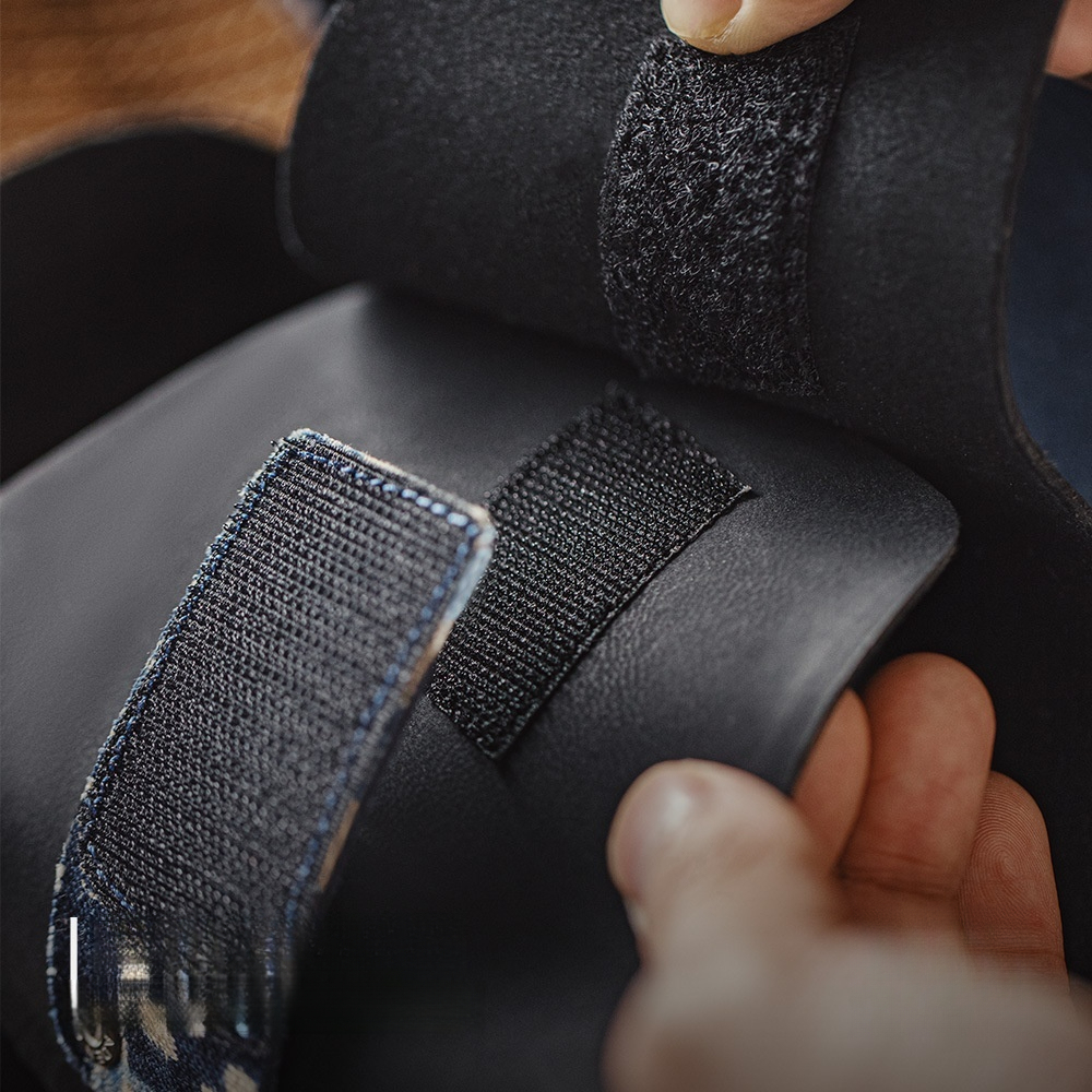 Retro Cork Men's 2025 Summer New Style External Velcro Casual Sandals