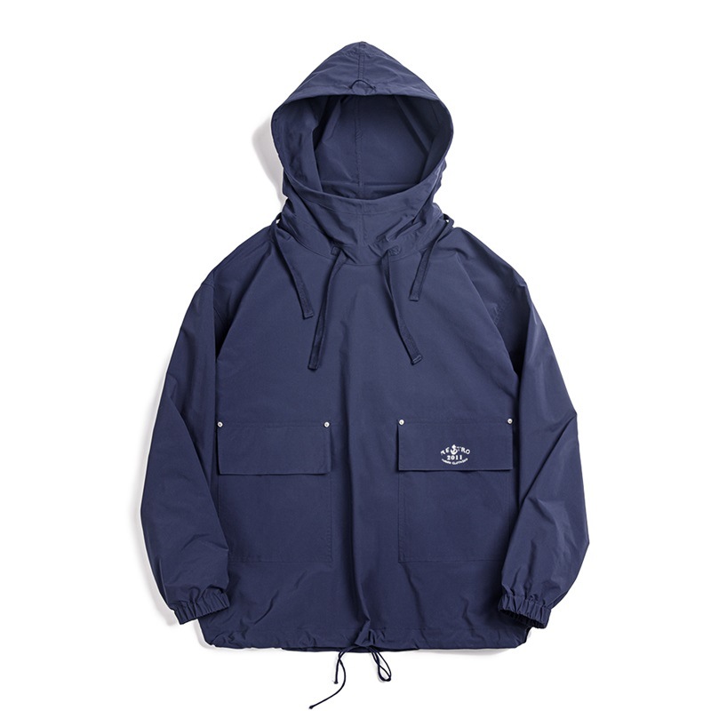 Maden Vintage SMOCK Deck Suit Sweater Outdoor Windproof Hooded Coat