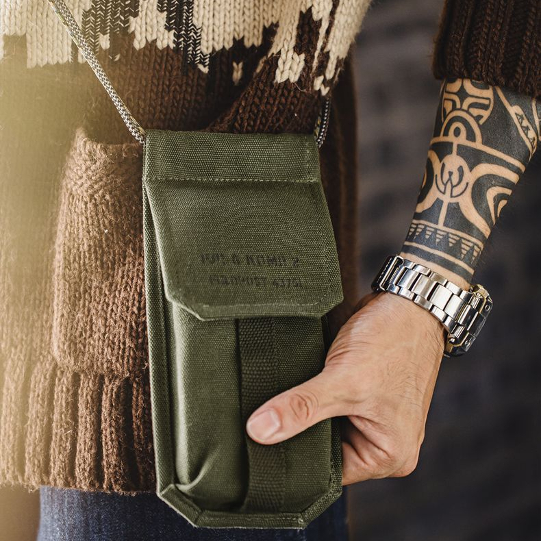 M-16 Military Green Small Shoulder Bag, Casual And Portable Crossbody Bag