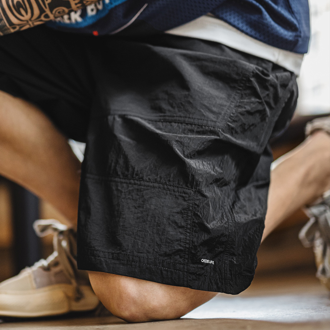 Summer American mountain thin quick drying straight shorts