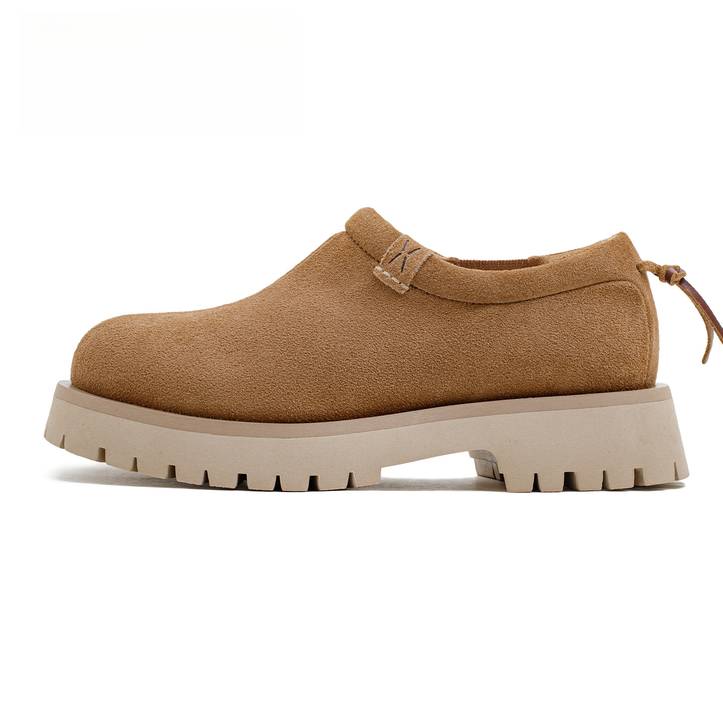 Retro Men'S 2025 Winter New Warm Thick Soled Casual Cotton Shoes