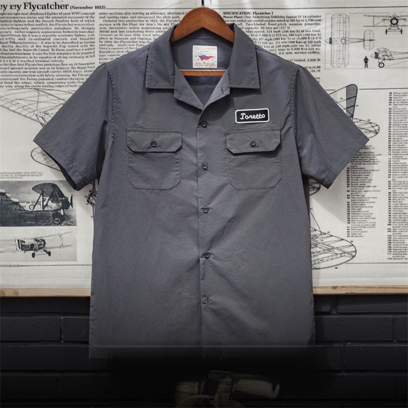 Maden Speed and Passion 10 Same Toretto shirt American thin tough guy short sleeved shirt