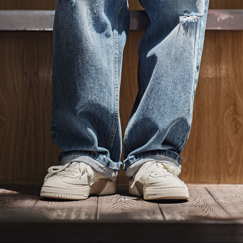 Summer new Navajo embroidered men's thick soled German training casual shoes