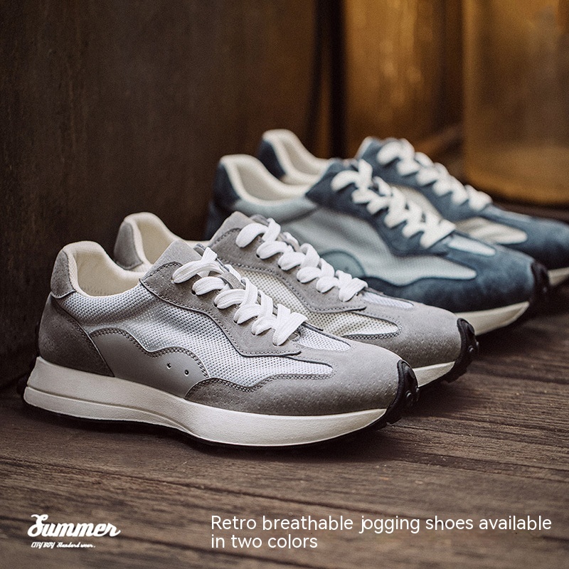 Maden Waffle Gump Shoes Breathable Mesh Retro Running Shoes Dad Shoes