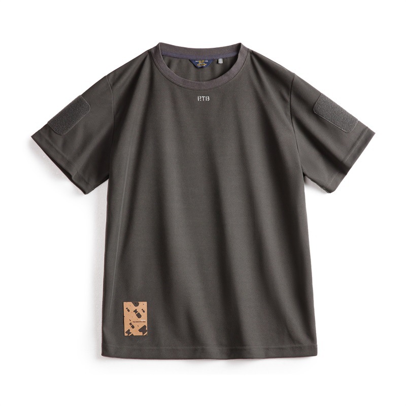 Maden casual honeycomb texture short sleeved T-shirt basic breathable sweat wicking training top