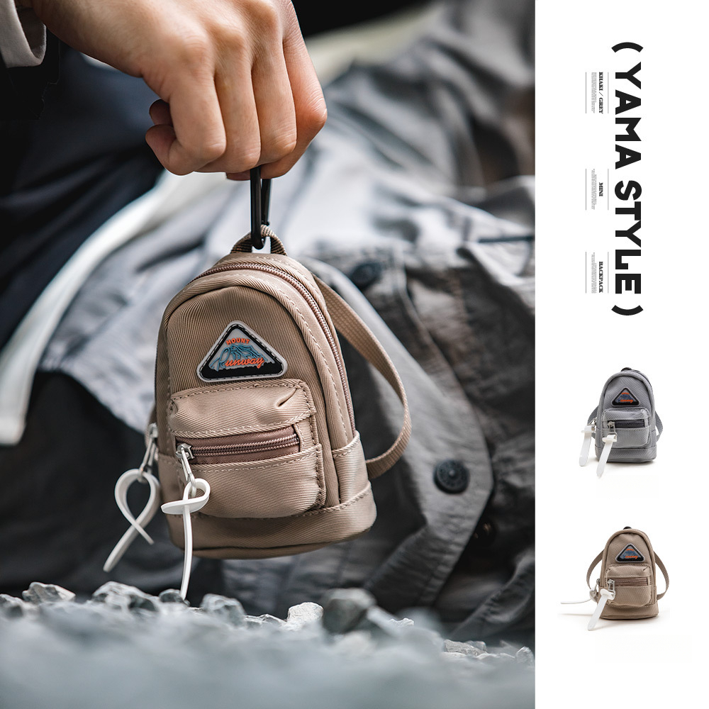 Maden Mountain Mini Functional Outdoor Cross-Body Shoulders Small Bag Waist Bag Key Earphone Card Holder