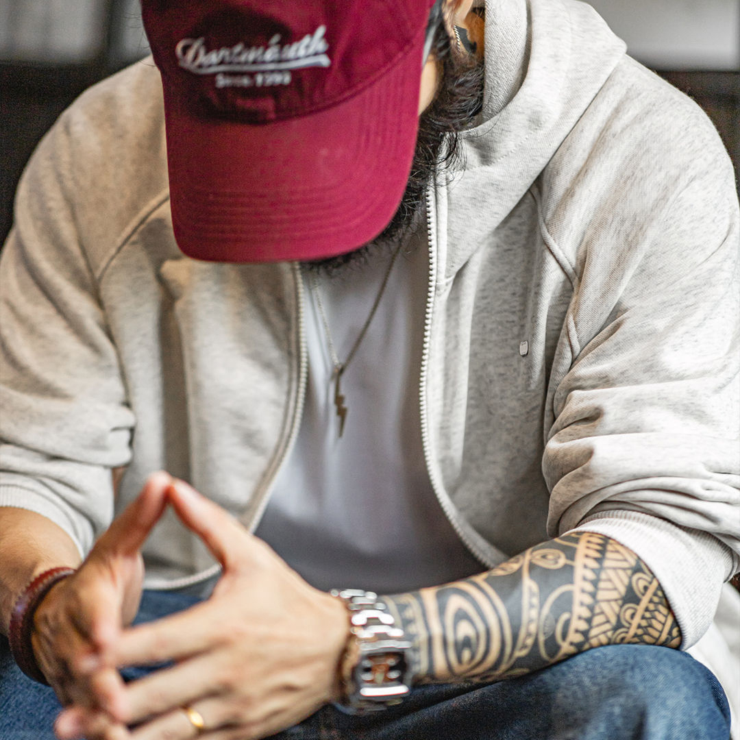 American Casual Gray Loose Fitting Raglan Sleeve Long Sleeved Jacket