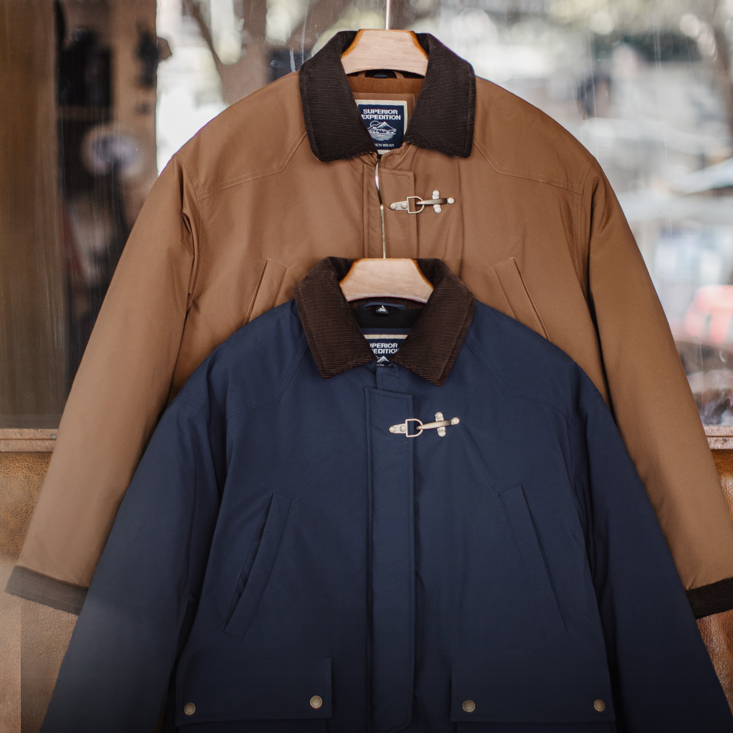 American Retro Coffee Colored Hunting Suit Corduroy Patchwork Barn Style Jacket