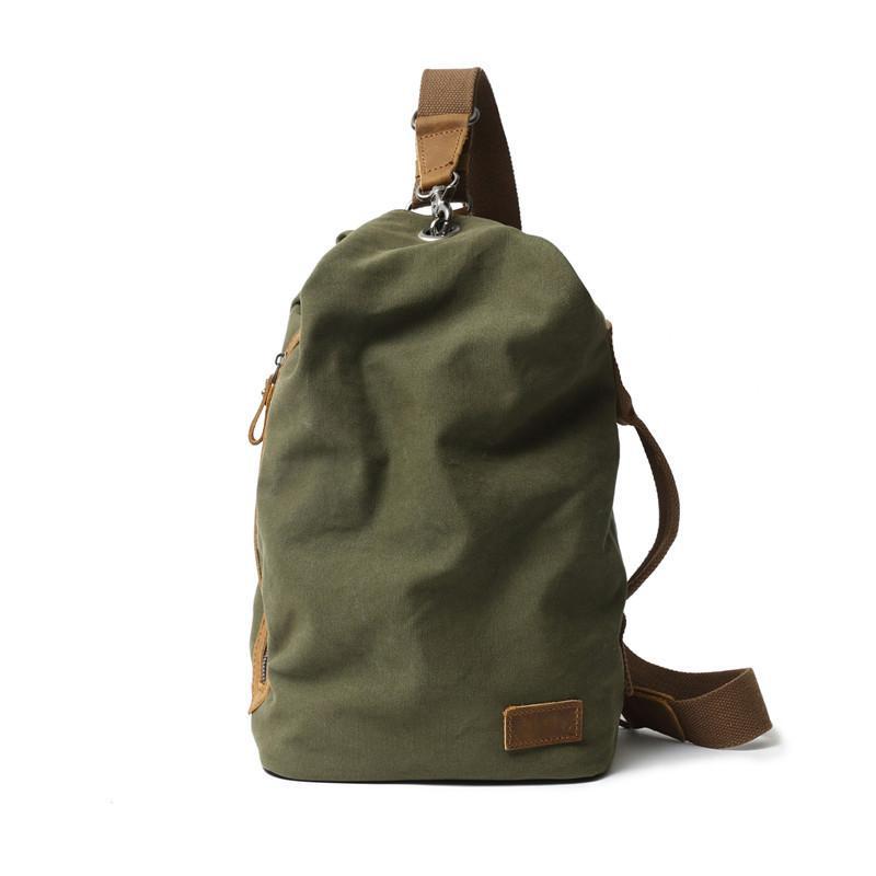 Japanese retro fashion casual outdoor canvas crossbody bag