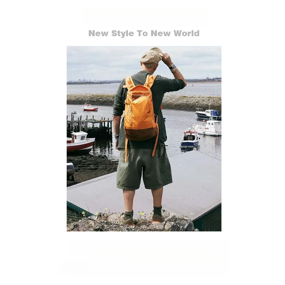 Maden Mountain Outdoor Lightweight Turnup Brim Sunshade Casual Peaked Cap