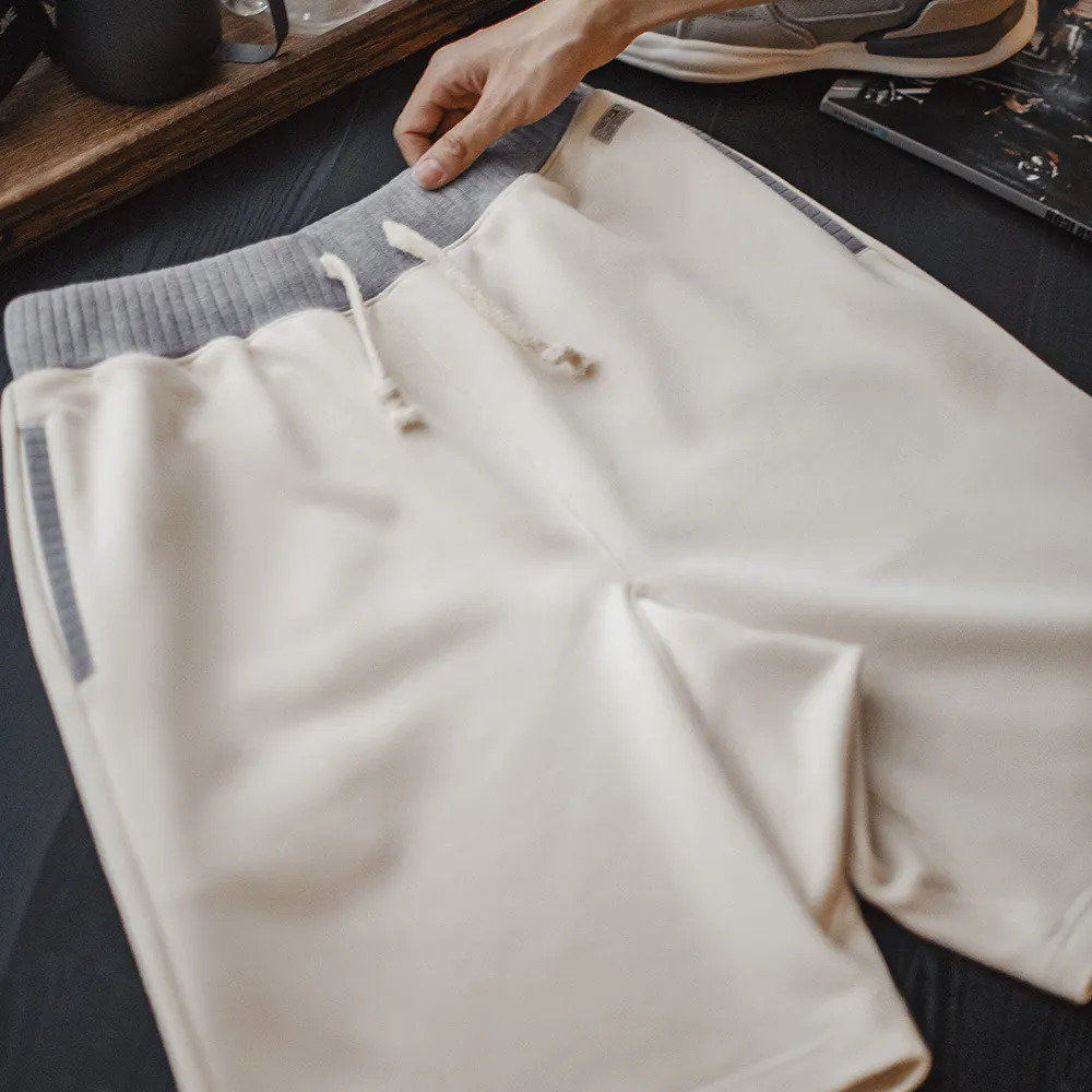 Summer American style casual cotton Ameki loose straight shorts