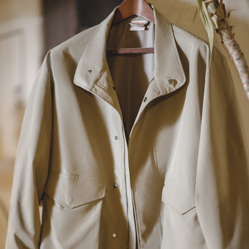 Maden M65 Jacket Multi-Pocket Lapel Amekaji Loose Khaki Coat