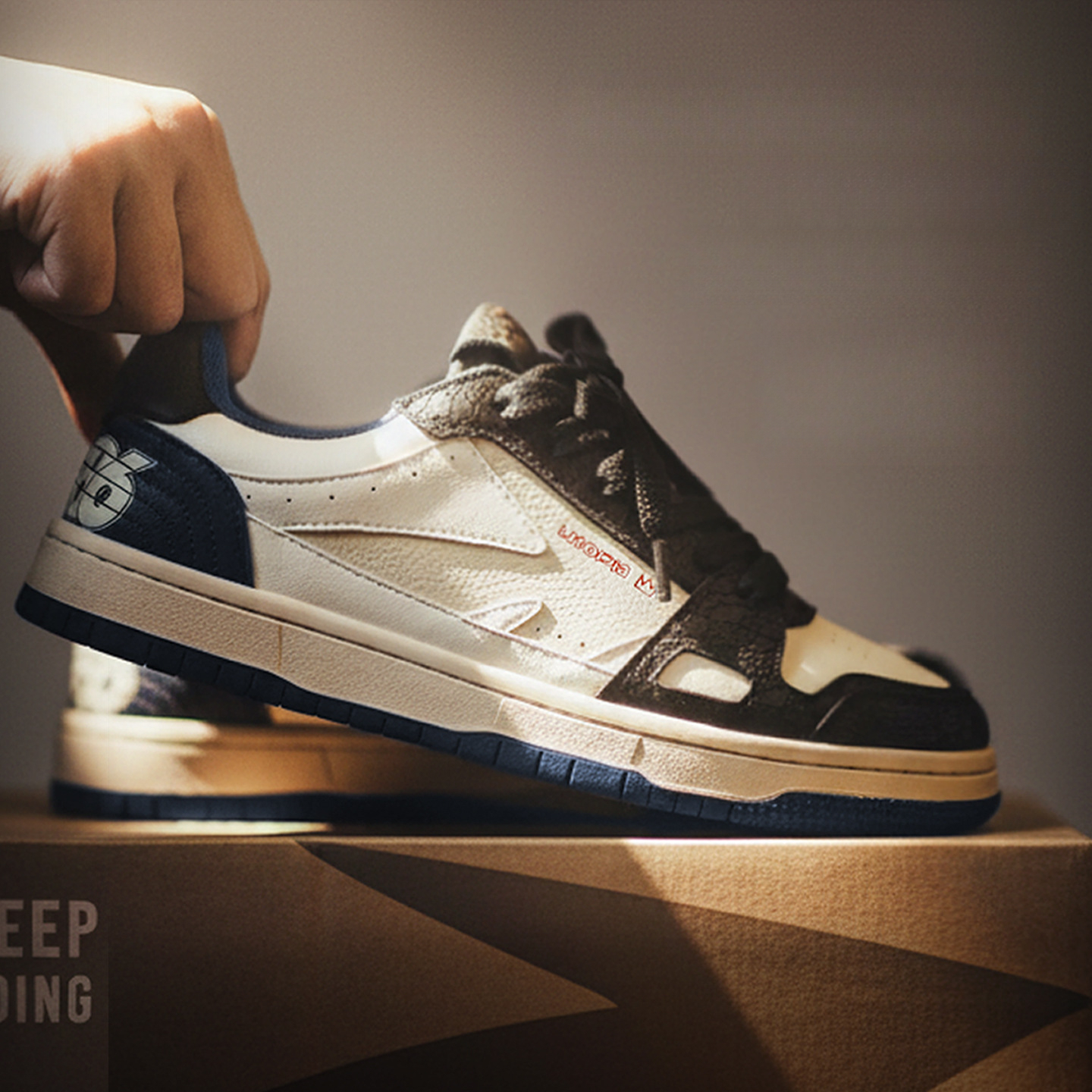 Men'S 2025 New Retro Low Cut Trendy Versatile Casual Shoes, Sports Shoes