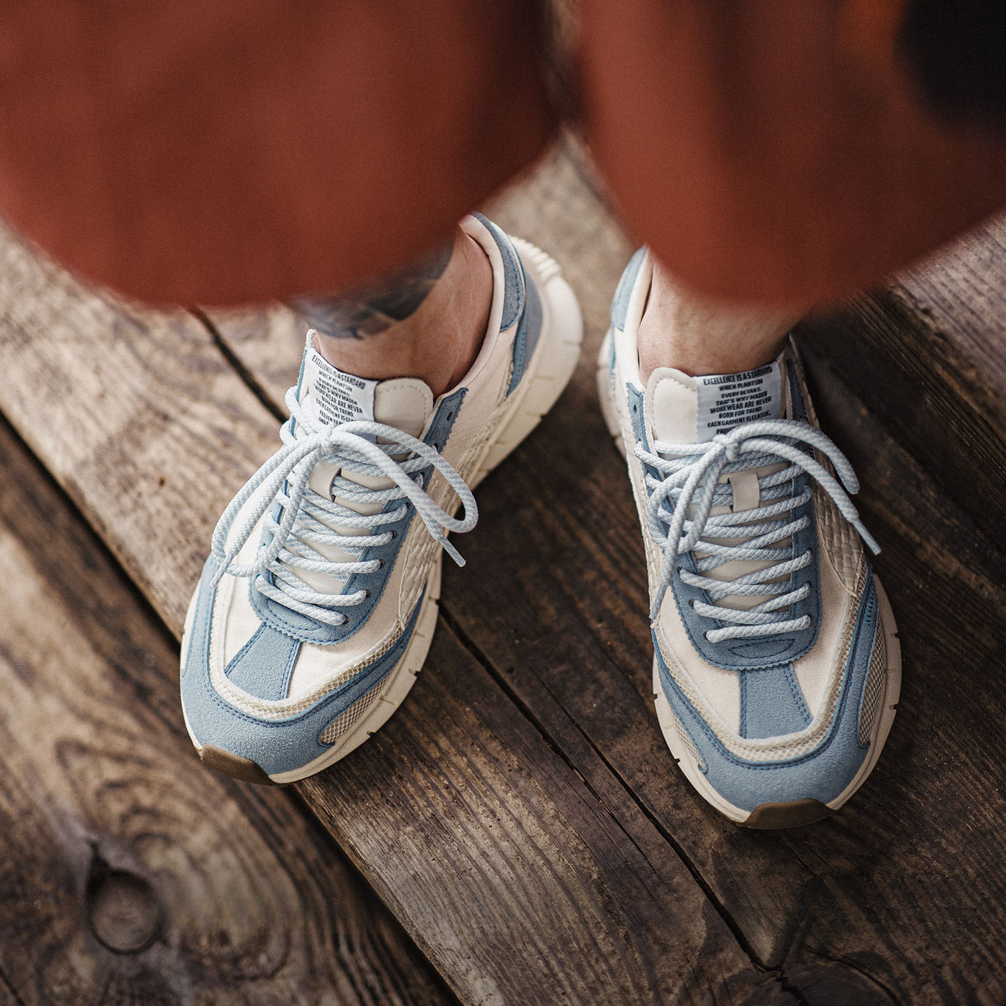 Summer retro men's thin breathable mesh sports and leisure shoes