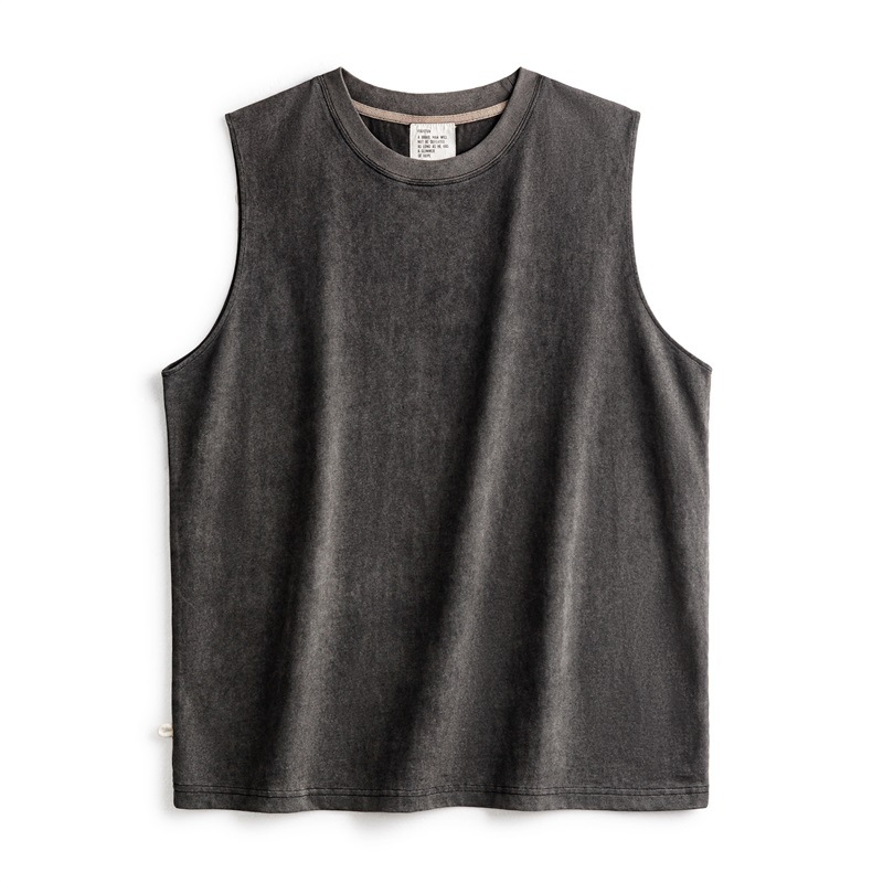 Maden Vintage Tough Guy Old Tank Top Pure Cotton Sports and Fitness Backing Sweetheart Sleeveless T-shirt