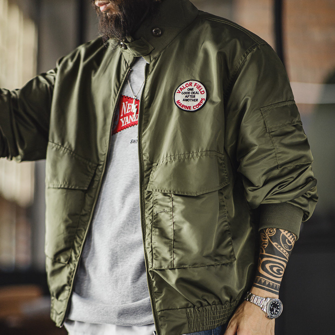 American G8WEP Black Panther Assault Jacket Nylon Short Leading Green Thin Coat