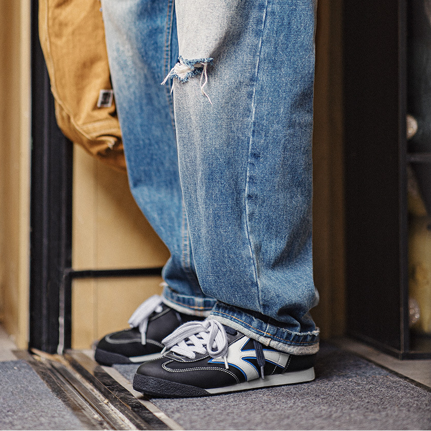 Summer retro men's new versatile soft soled sports and leisure shoes