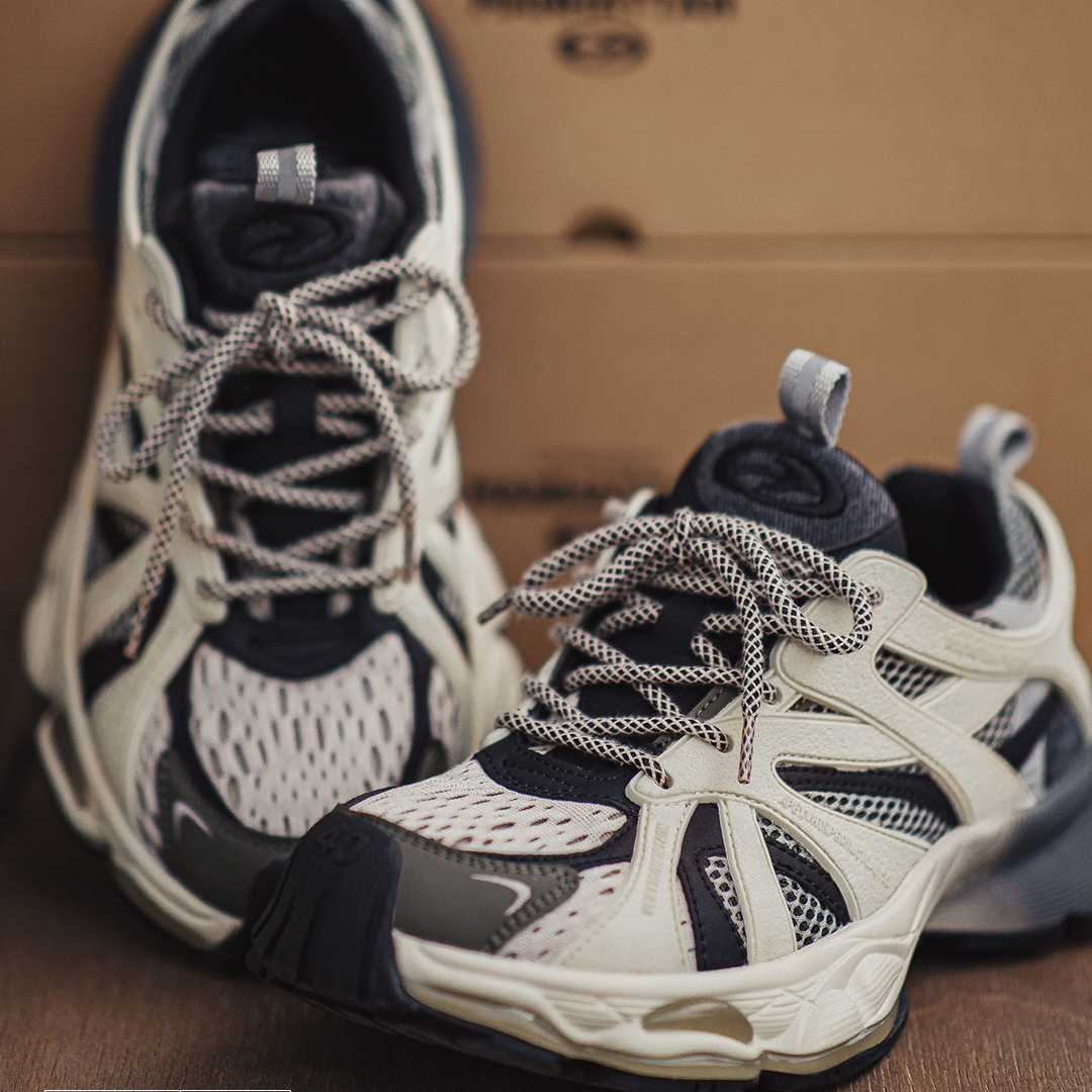 Manhattan Gradient Winter New Men's Thick-Soled Retro Sports Casual Shoes