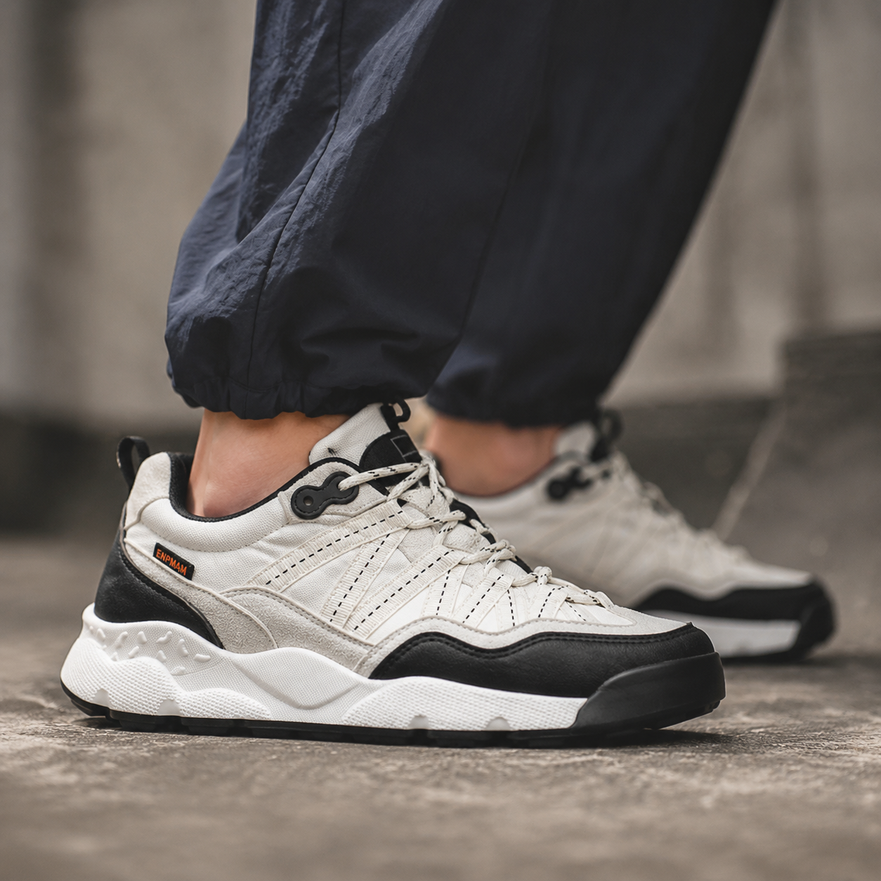 New Men'S Thick Soled Height Increasing Mountain Functional Style Sports And Leisure Shoes
