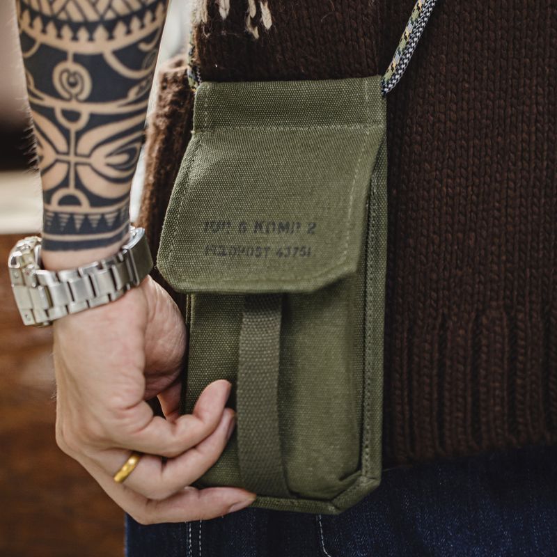 M-16 Military Green Small Shoulder Bag, Casual And Portable Crossbody Bag