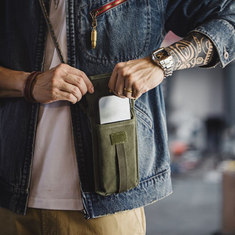 M-16 Military Green Small Shoulder Bag, Casual And Portable Crossbody Bag