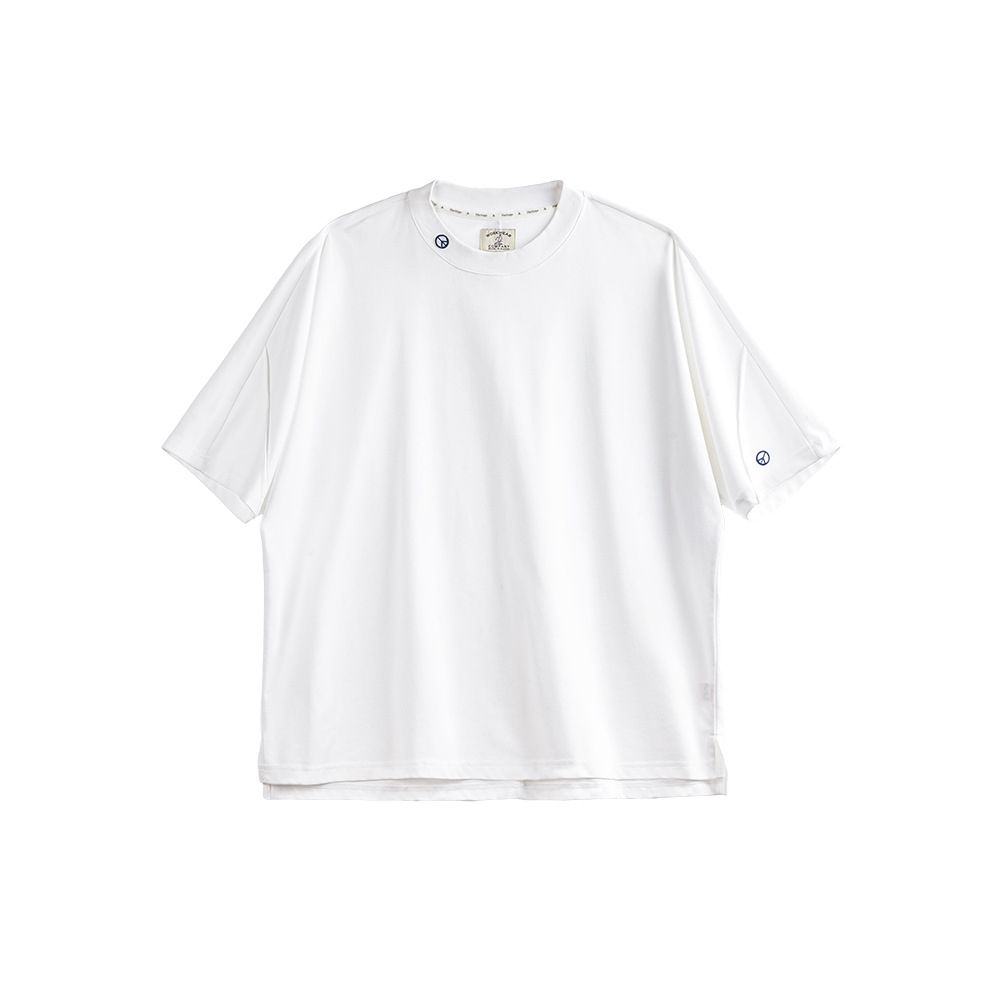 Maden casual 3A antibacterial quick drying sports breathable silhouette anti war short sleeved base shirt