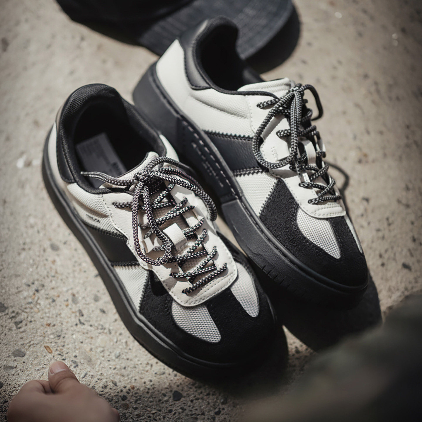 Panda Training Shoes New Retro Thick soled Casual Commuting Board Shoes