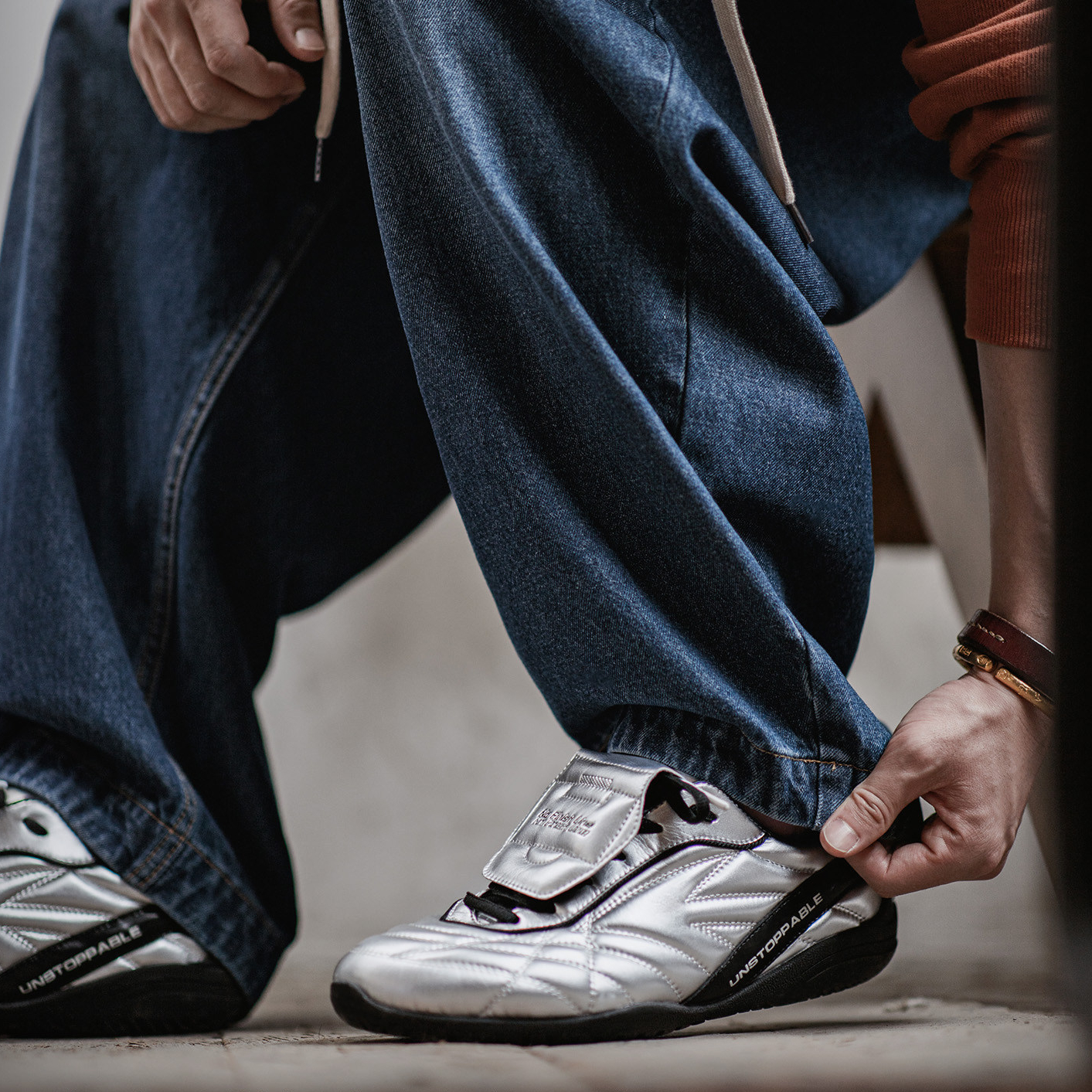 2025 New Lightweight Soft Bottom Sports and Leisure Thin Bottom Trendy Shoes