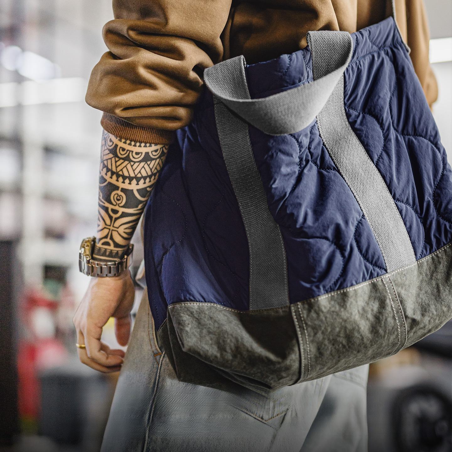 American M65 Large Capacity Versatile Single Shoulder Handbag