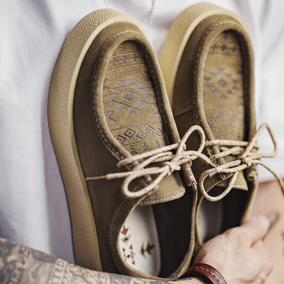 Men's autumn new Navajo vintage workwear thick soled casual leather shoes