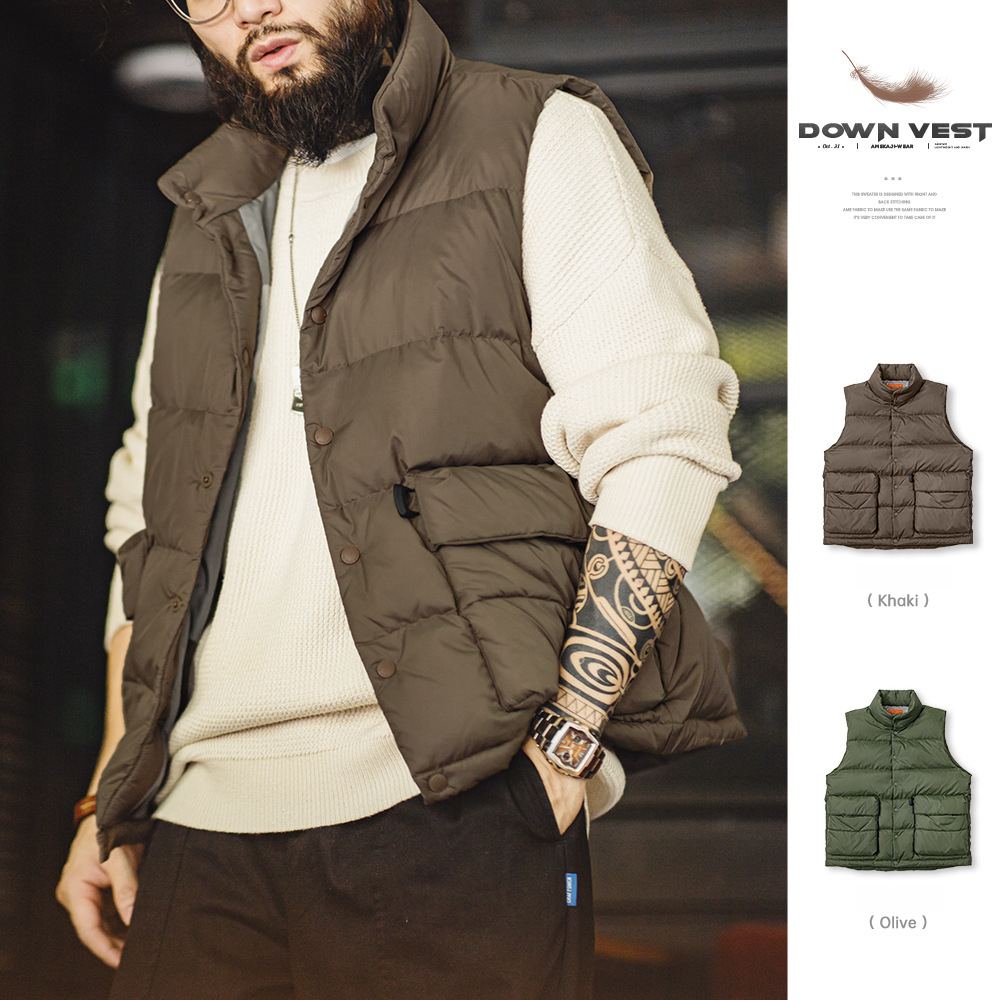 Duck down outlet vest