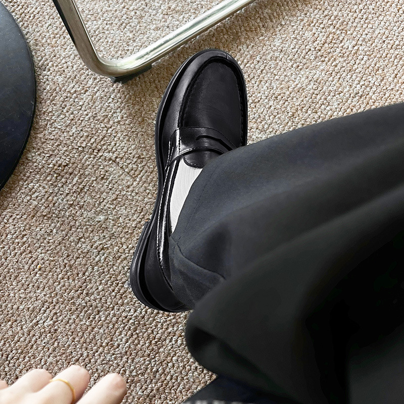 2025 New Mokasin Commuter Derby Old Money Style Casual Leather Shoes