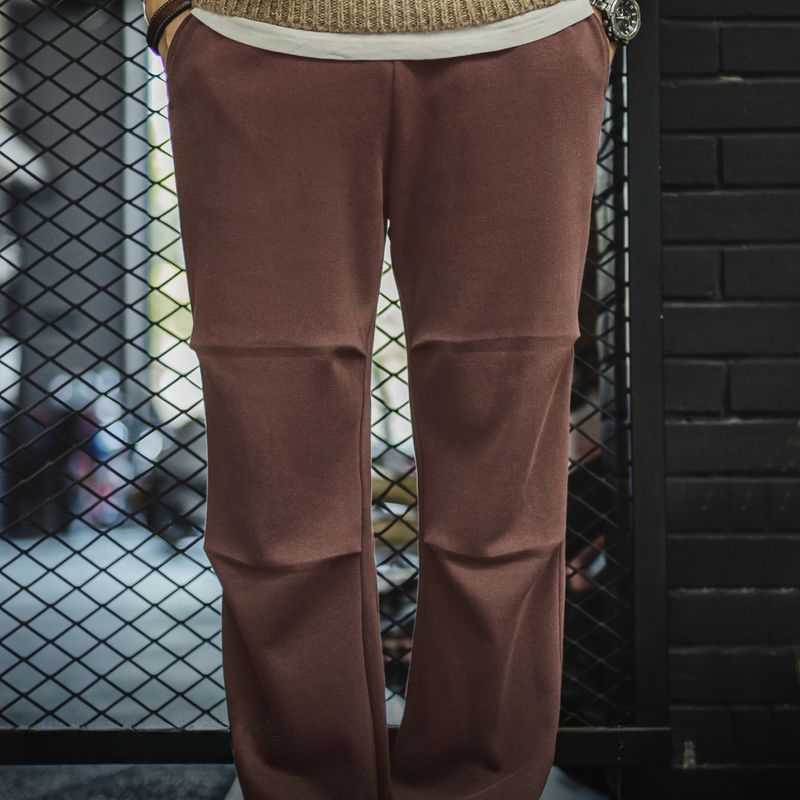 Maden retro double pleated drop feeling paratrooper pants, loose straight tube elastic waist, no ironing casual sweatpants