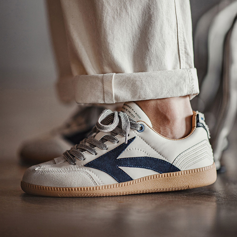 Maden retro summer new versatile flat bottomed Forrest sports casual white shoes