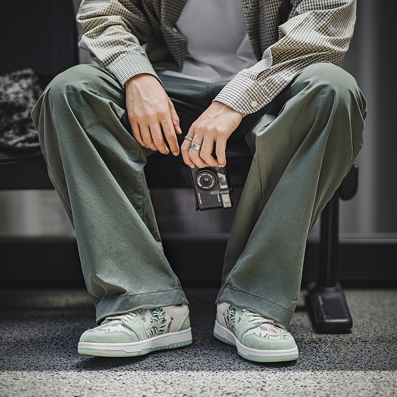 2025 New Men's Tropical Rainforest Printed Sports and Leisure Shoes