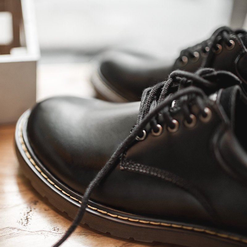 Trendy leather shoes clearance