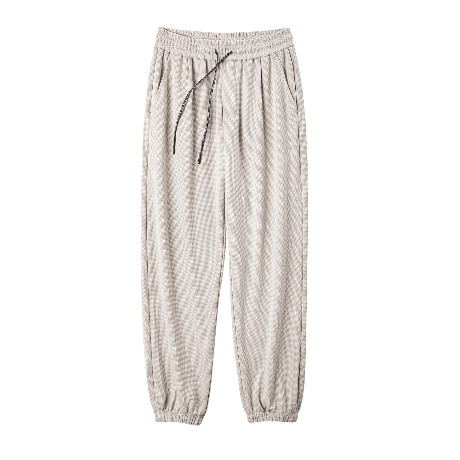 Magi Casual Easypants Waffle Guard Pants Sports Modal Strap Straight Leg Pants