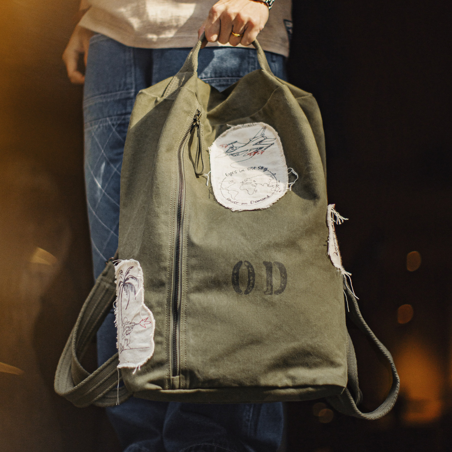 American Retro Standard Large Capacity Computer Backpack