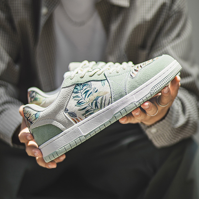 2025 New Men's Tropical Rainforest Printed Sports and Leisure Shoes