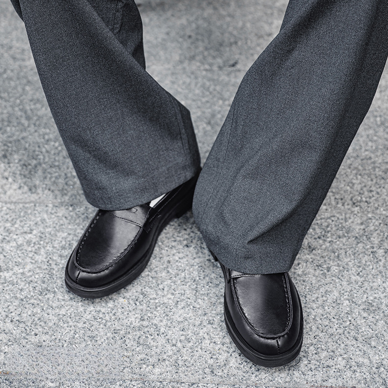 2025 New Mokasin Commuter Derby Old Money Style Casual Leather Shoes